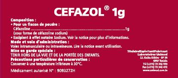 Cefazol IM/IV